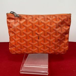 GOYARD unisex pouch / makeup bag
